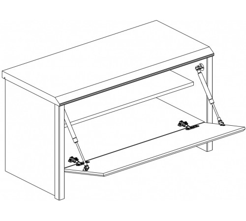 Тумба для обуви Бьёрк 1D