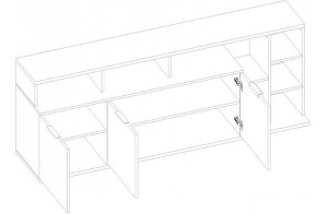 Тумба под телевизор Компакт 3D7N P правая