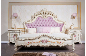 Кровать Венеция Классик (крем) 1800х2000