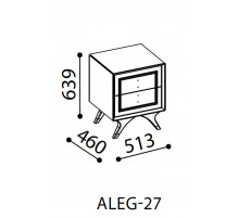 Прикроватная тумба Алегро ALEG-27