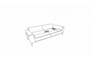 Трехместный диван-кровать Алвис(ALVIS) ALVIS-03