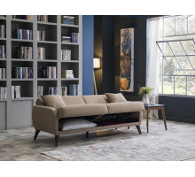 Трехместный Диван-кровать Flexy Флекси (бежевый)