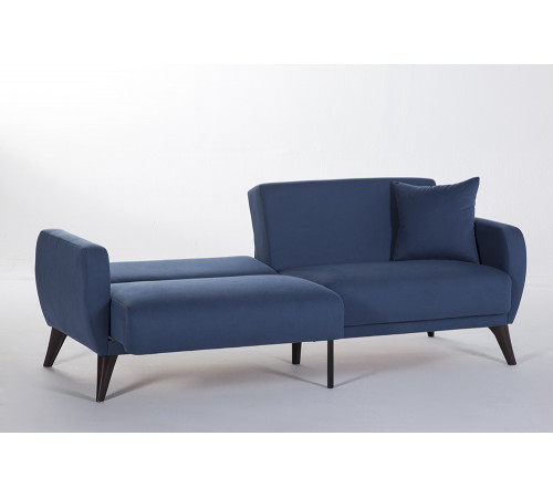 Трехместный Диван-кровать Flexy Флекси (синий)