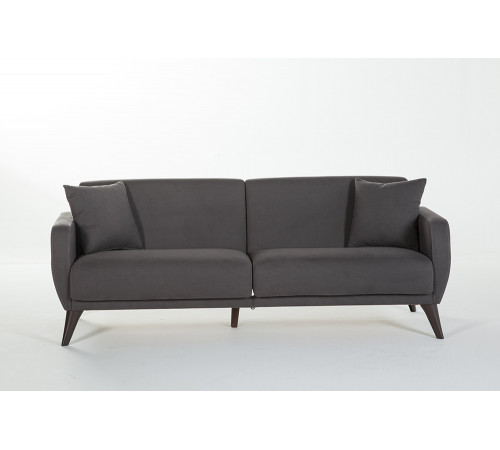 Трехместный Диван-кровать Flexy Флекси (темно-серый)