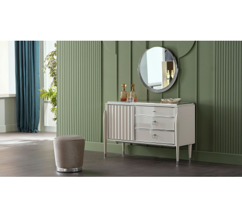 Туалетный столик Gravita (Гравита) GRAV-23 слоновая кость