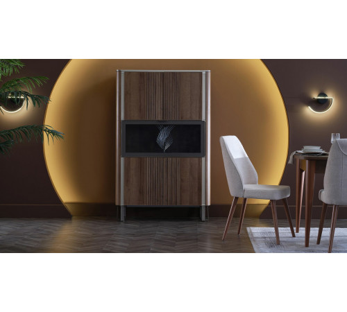 Витрина Двухдверная Миранте (Mirante) MINT-13