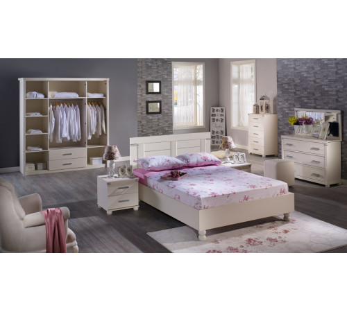 Спальня Мира (Mira) белая от Беллона