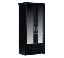 Двухстворчатый шкаф для одежды Мира MIRA-22 венге