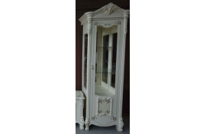 Шкаф-витрина однодверная Рафаэлла (беж)