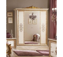 Четырехстворчатый шкаф для одежды Анита (беж)