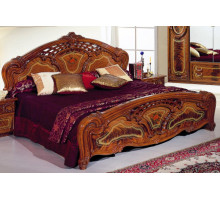 Двуспальная кровать Роза (орех) 