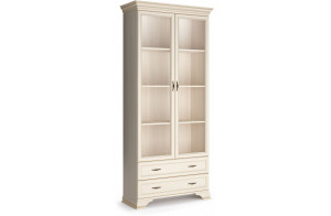 Витрина Сиена 2-х дверная (Бодега Белый)