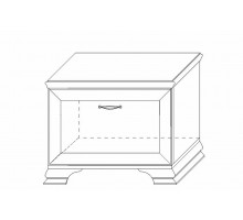 Тумба для обуви 600 Сиена (Бодега белый)