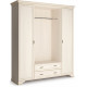 Шкаф Сиена 4-х дверных (Бодега Белый)