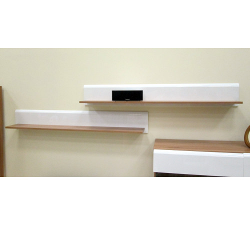 Настенная полка Леонардо МН-026-05 белая