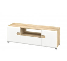 Тумба под телевизор Леонардо МН-026-02 белая