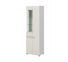 Двухстворчатый шкаф витрина для посуды в гостиную Леонардо МН-026-01-С1