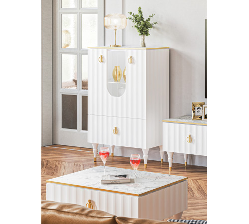 Гостиная Лоренсо белая