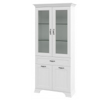 Двухстворчатый шкаф-витрина Юнона МН-132-14