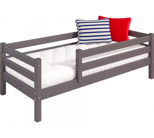 Кровать Соня Лаванда вариант 3 с защитой по периметру