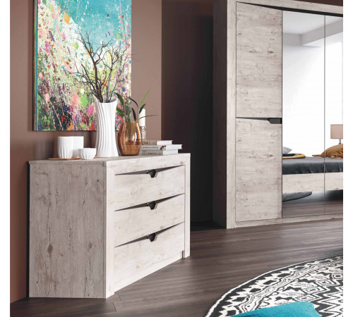 Комод для белья с тремя ящиками Соренто