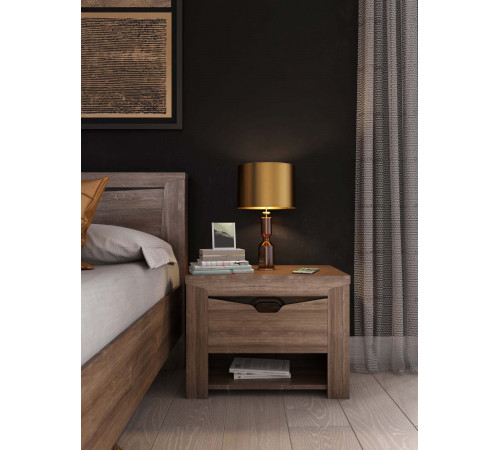 Спальный гарнитур Соренто Дуб Стирлинг композиция 1