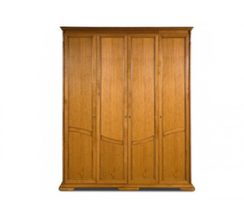 Шкаф для одежды Лика ММ-137-01/04Б (медовый дуб+зп)