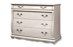 Комод Оскар ММ-216-04 (белая эмаль+пт)