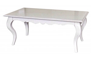 Стол журнальный Оскар ММ-210-20 (белая эмаль)