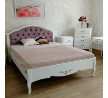 Односпальная кровать Флоренция MUR-112-01/1 с каретной стяжкой