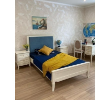 Односпальная кровать Римини MUR-118-01/1 с мягкой вставкой