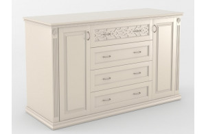 Комод Верона MUR-102-06/6 двухдверный с четырьмя ящиками