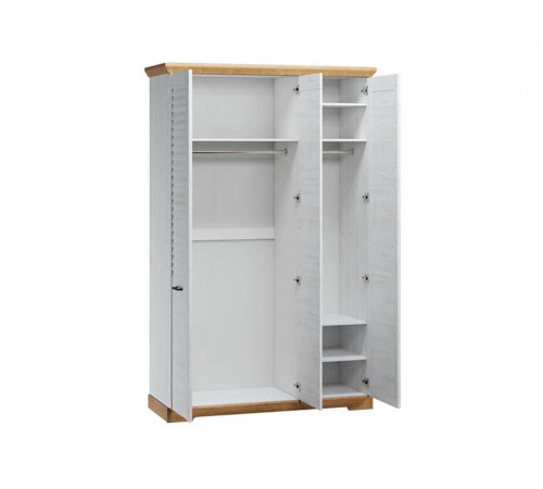 Трехстворчатый шкаф для одежды СК-7 (СА/ОРН) Кантри с зеркалом