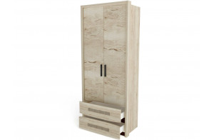 Двухстворчатый шкаф для одежды СМ-11 Мале
