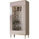 Шкаф витрина Rimini Solo РМВ2-2С (s) правый (слоновая кость)