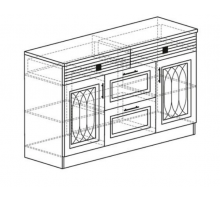 Тумба в гостиную Орлеан 841 ясень светлый