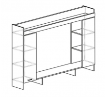 Шкаф многоцелевого назначения Урбан 927