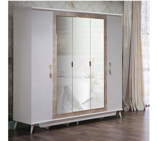 Шкаф платяной Монреаль (Monreal) 5-ти дверный