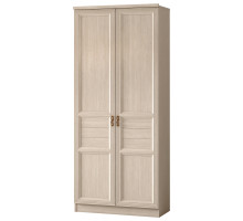 Двухстворчатый шкаф для одежды Лира 56 светлый